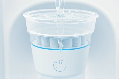 Multi-stage water filter for baby bidet purity